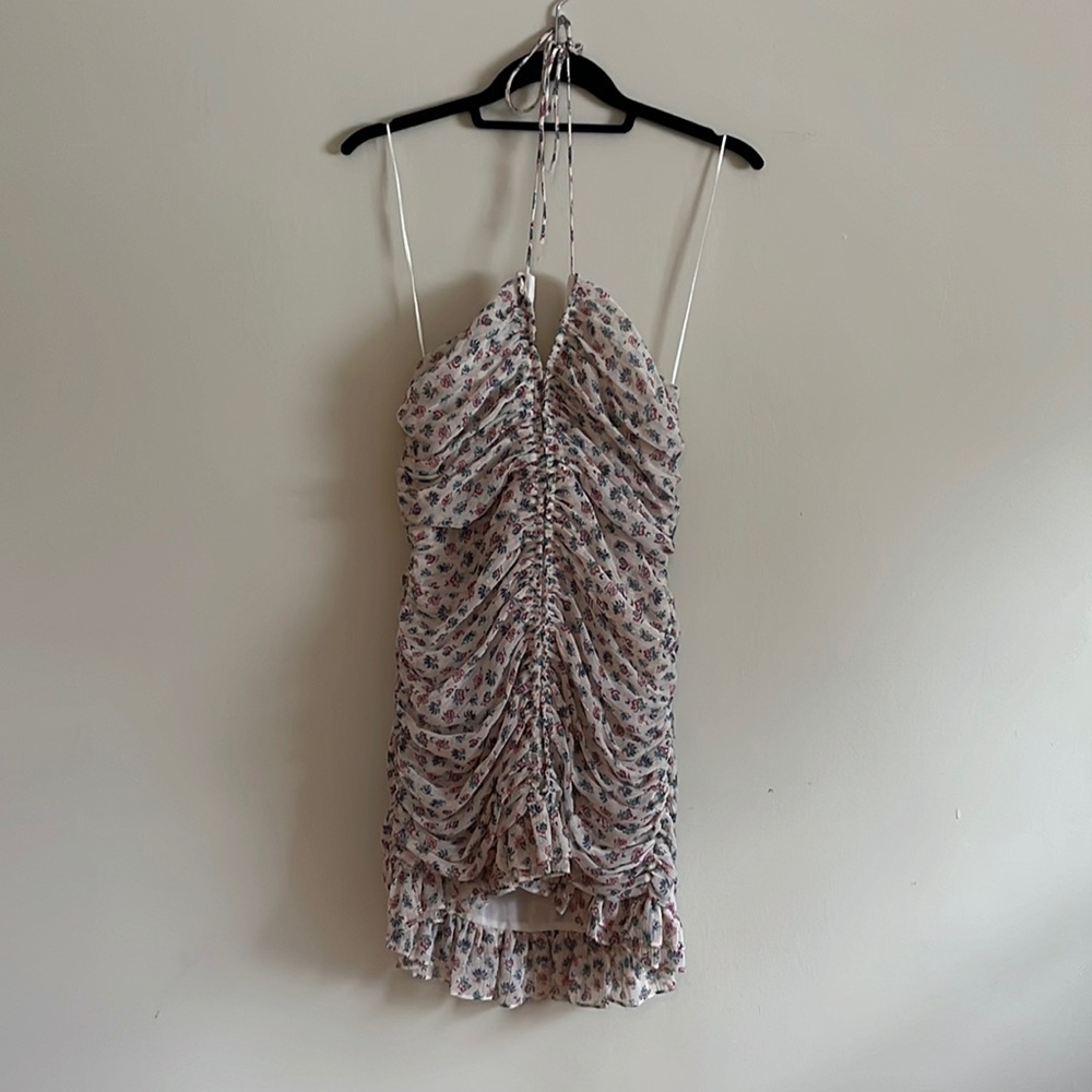 Floral Mini Halter Zara Dress